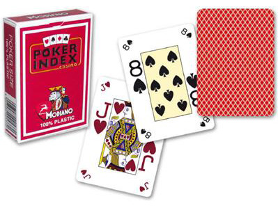 Modiano poker index  carte segnate